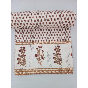 Vintage floral blanket