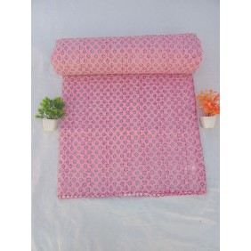 Pink dotted and patterned...