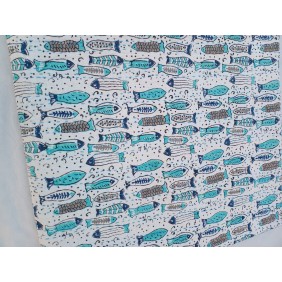 Fish pattern blanket